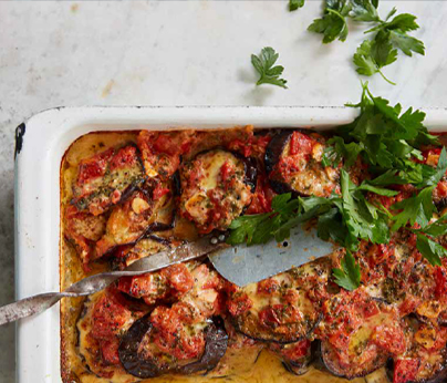 Baked eggplant 404 x 346